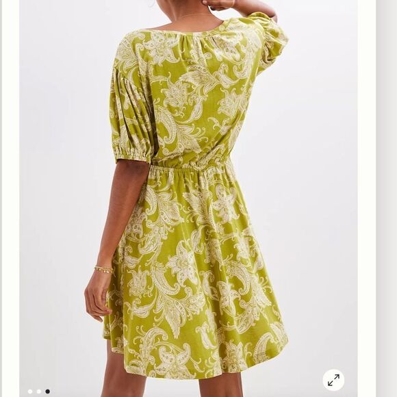 NWT 
DAILY PRACTICE BY ANTHROPOLOGIE MINI DRESS Floral Print Medium - Picture 5 of 14